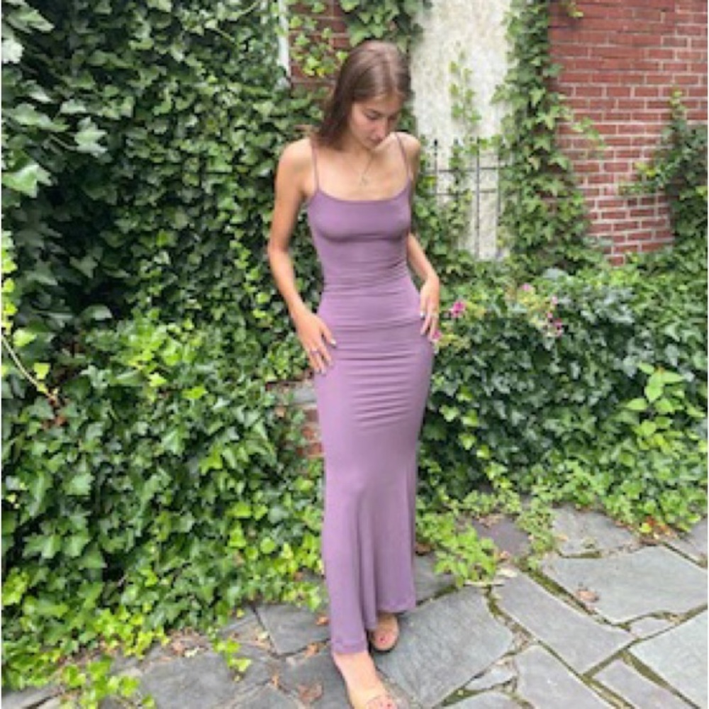SKIMS Soft Lounge Slip Dress - ORCHID